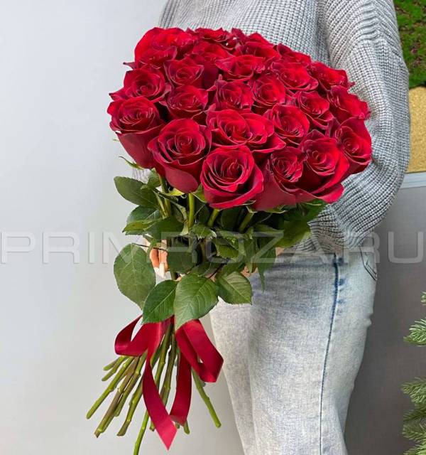 Букет из 25 роз Эквадор #R5656