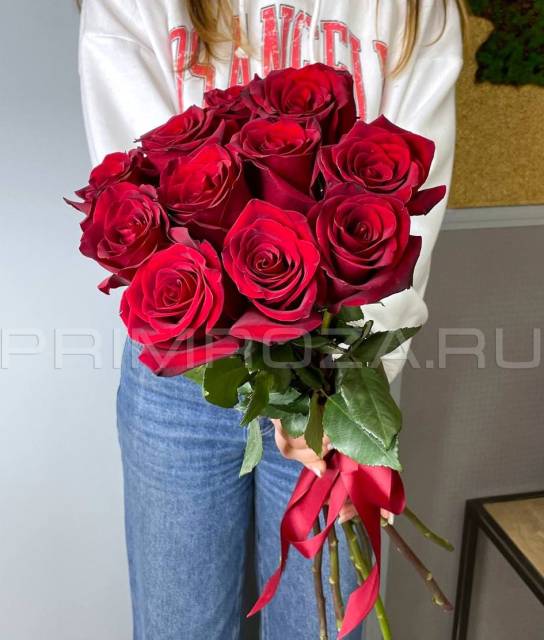 Букет из 11 красных роз  #R1640