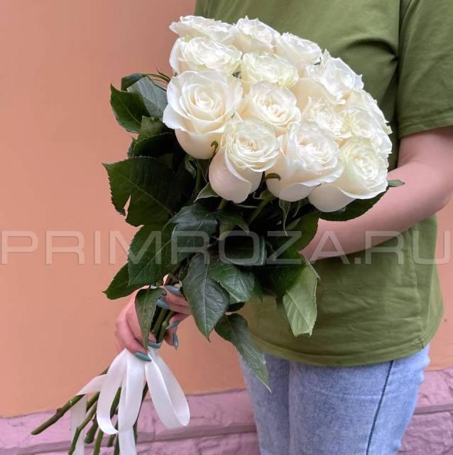 15 белых роз #R15254